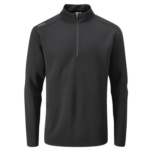 Ping Ramsey Half Zip Mens Fleece Golf Top - Black